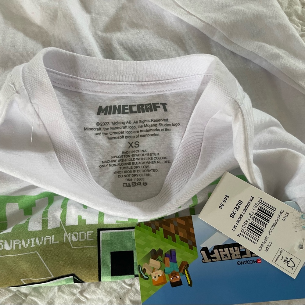 Minecraft Kids Matching Short Set - Picture 6 of 6